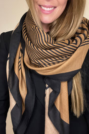 Hayes scarf | Brown | Tørklæde fra Lazy Bear