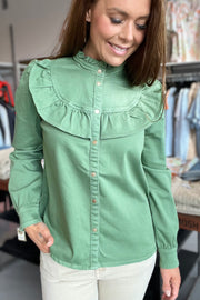 Shirt | Green | Shirt fra Sofie Schnoor