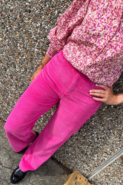 Vika Corduroy Jeans | Pink | Bukser fra Co'couture