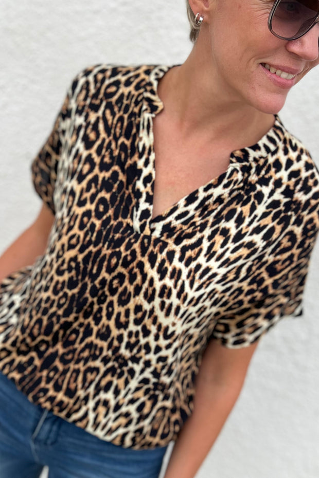 Indio Top  | Classic Leo | Top fra French Laundry