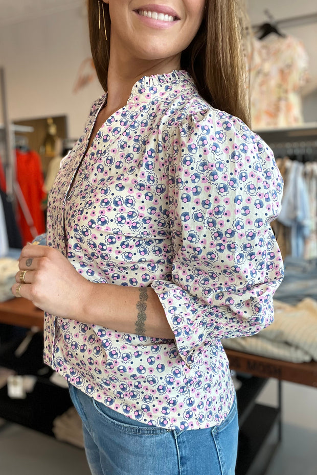Shell S/S Shirt | Pink | Skjorte fra Co'couture