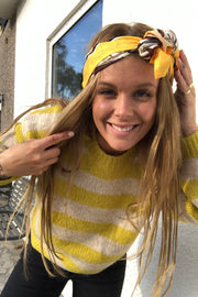 Cora Scarf | Yellow | Tørklæde fra Lollys Laundry