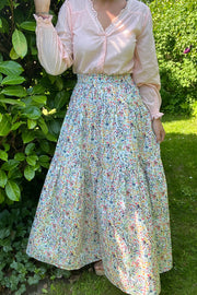 Sunset Skirt | Flower Print | Nederdel fra Lollys Laundry