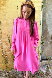 Perin Volume Dress | Pink | Kjole fra Co'couture
