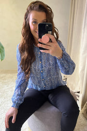 Sonoma Shirt  | Blue Okapi | Skjorte fra French Laundry