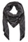 Imperial Scarf | Gray & Black | Tørklæde fra French Laundry