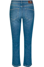 Serena Epic Jeans (Cropped) | Blue | Bukser fra Mos Mosh