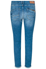 Naomi Wave Jeans (Regular) | Blue | Bukser fra Mos Mosh