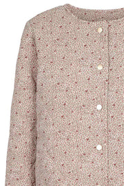 Kayla Jacket | Rosa | Kort jakke med print fra Prepair