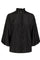 Keeva Frill Shirt | Black | Skjorte fra Co'Couture