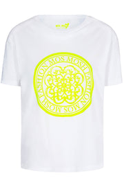 Kerry neon tee | Neon yellow | T-shirt fra Mos Mosh