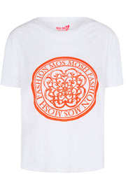Kerry neon tee | Neon orange | T-shirt fra Mos Mosh