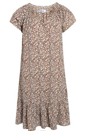Sunrise Crop Pythia Dress | Cognac | Kjole fra Co'couture