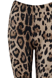 Liz Leo Leggings | Leopard | Leggings med print fra Black Colour