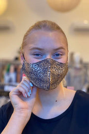 Liva caremask | Leopardprint | Caremask fra Black Colour