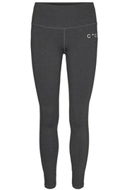 Livia Tights | Grey Melange | Trænings tights fra Co'Couture