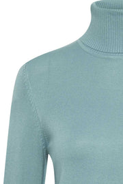 Roll Neck Sweater | Støvet mint | Rullekrave fra Saint Tropez
