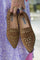 Molly Suede | Cognac | Loafers med nitter fra Copenhagen Shoes