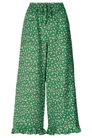 Estrid Pants | Green | Bukser fra Lollys Laundry