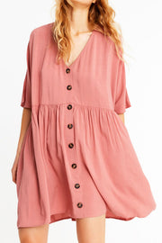 Moriah Dress | Slate rose | Over size kjole fra MbyM