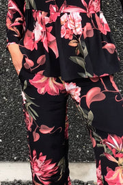 ARETHA SCALA BLOUSE | Blomstret bluse fra MOS MOSH
