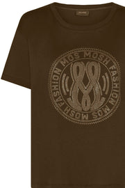 Leah Holi O-SS Tee | Carafe | T-Shirt fra Mos Mosh