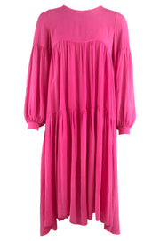 Lex Dress | Pink | Lang kjole fra Black Colour
