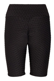 Naio Shorts | Black | Shorts med struktur fra Liberté