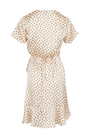 Malta Print Dress | Offwhite | Kjole fra NEO NOIR