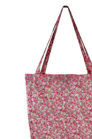 Lulu Cotton Shopper | Blush Blossom | Stof net med print fra Black Colour