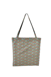 Lulu Cotton Shopper | Olive Blossom | Stof net med print fra Black Colour