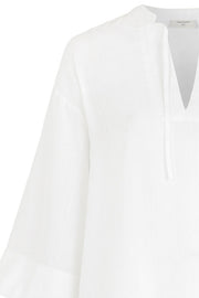 Nina shirt | Hvid | Storskjorte fra Freequent