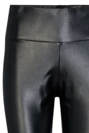 Nita PU Leggings | Black | Læderlook leggings fra Liberté