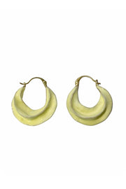 Afrika Enamel Earring | Soft Yellow | Øreringe fra Pico