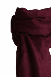 Plain scarf | Plum | Tørklæde med cashmere fra Stylesnob