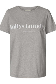 Tony Tee | Grey Melange | T-shirt fra Lollys Laundry