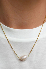 Coco Baroque Necklace | Guld | Halskæde fra Enamel