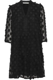 Big Dot dress | Black | Kjole fra Costamani