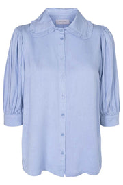 Ellenor Sh | Chambray Blue  | Skjorte fra Freequent
