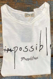 Creta Possible | White | T-shirt fra Banditas
