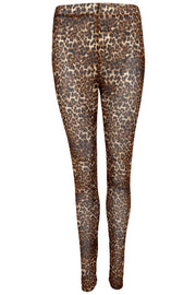 Florence Mesh Leggings | Leopard | Leggings fra Black Colour