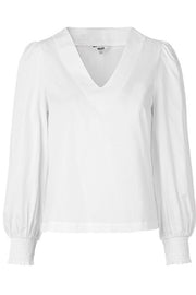 RHONNA | Hvid | Skjorte fra MbyM