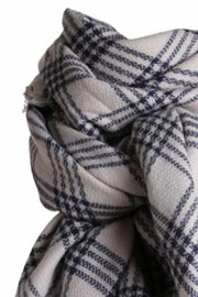 Ria Scarf | Blue & White | Tørklæde fra Stylesnob