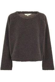 Rigita Sweatshirt | Blackened Pearl | Sweatshirt fra Basic Apparel