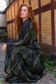 Riza Dress | Army | Kjole  fra Black Colour