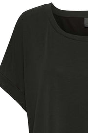 Kajsa T-shirt Dress | Black Wash | Kjole fra Culture