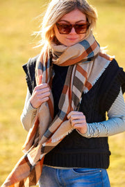 Fremont scarf | Ternet | Tørklæde fra Lazy Bear