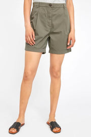 Malou Shorts 752 | Smokey Olive | Shorts fra Five Units