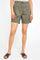 Malou Shorts 752 | Smokey Olive | Shorts fra Five Units