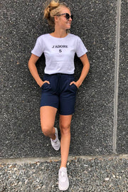 Lizy-Sho | Navy | Shorts fra Freequent